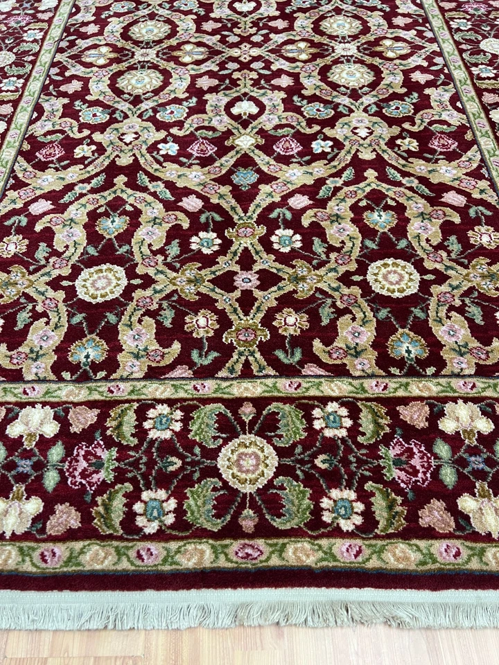 Alfombra Oriental 5'9" x 9'1" Nueva Diseño Karastan Tab riz - Pila Completa - Hecha en EE. UU. Foto 2 de 4