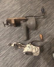 Fleischwolf Alexanderwerk 377 + 1077 Antik Alt Vintage  Gusseisen