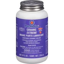 Permatex Brake Lubricant 24125; Ceramic Extreme 8 fl oz. Synthetic Brake Lube