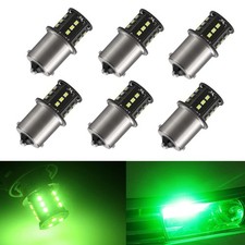 YM E-Bright 1156 BA15S Car Turn Signal Bulb 1003 7506 1141 1156, green