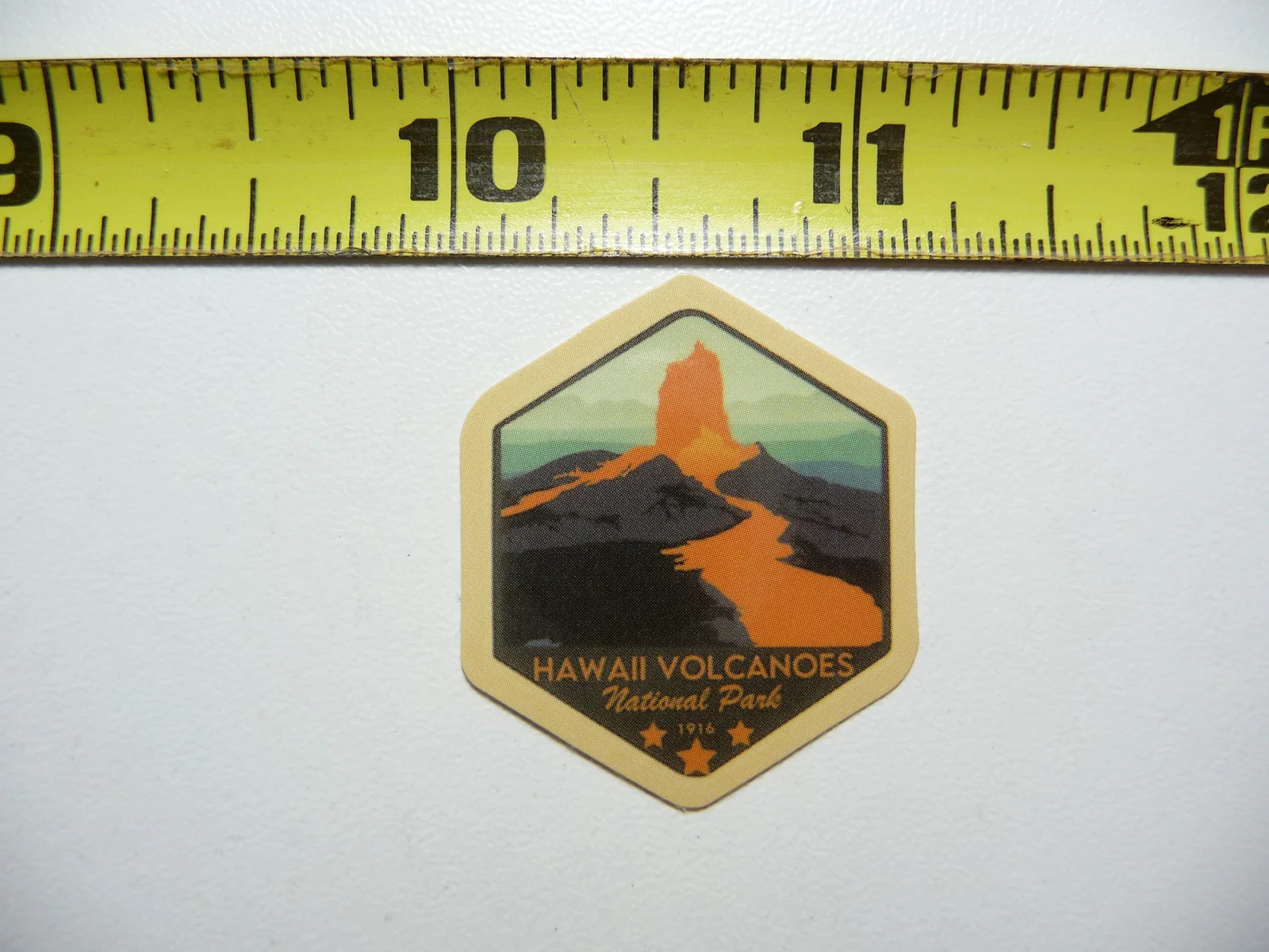 Tiny Hawaii Volcanoes #2 Small Sticker Decal National Park Collectible