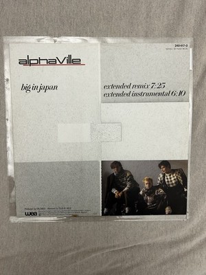 Alphaville  BIG IN JAPAN  -  12'' Maxi WEA 249417-0 Germany 1984 / 249 417-0