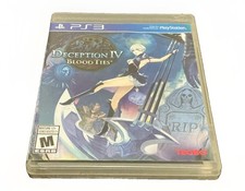 Deception IV: Blood Ties (Sony PlayStation 3, 2014) PS3