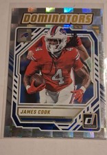 2025 Panini Donruss - Dominators James Cook #DOM-JCK