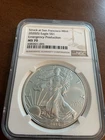 2020 (S) $1 SILVER AMERICAN EAGLE NGC MS-70 Emergency Production Brown Label