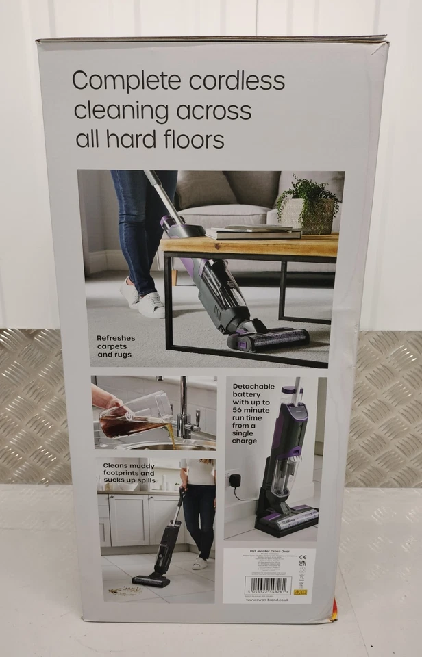 Swan Dirtmaster Crossover All-in-One Wet & Dry Floor Cleaner SC51010N + 1 Litre - Image 3 of 4