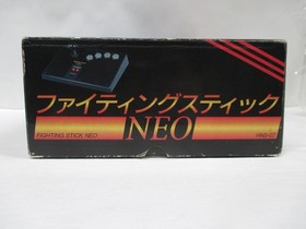NeoGeo AES -- Fighting Stick NEO - Controller -- Box. JAPAN Game. HORI. 14232