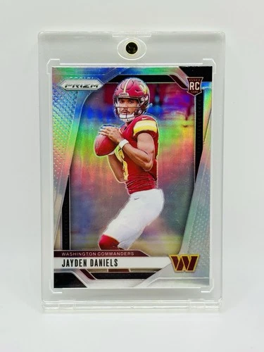 2024 Panini Prizm Rookies Jayden Daniels #347 Silver Prizm (RC)