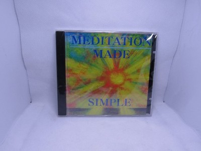 John Daniels   Meditation Made Simple CD 2000 New Age Relaxation Guided GMH