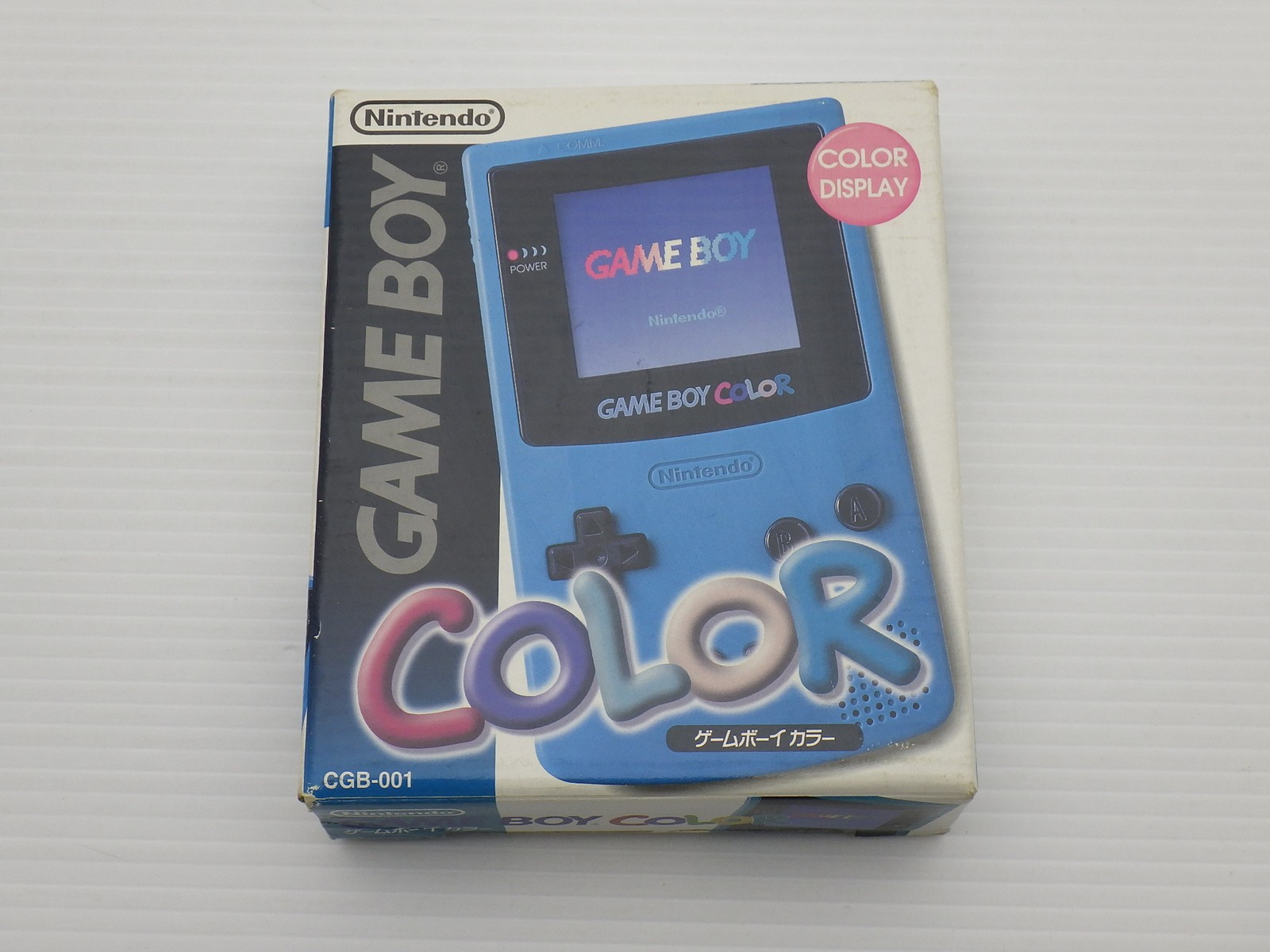 Game Boy Color Console (CGB-001 / Blue) 9000024624412