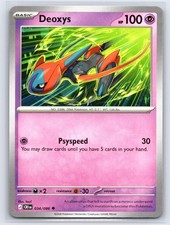 Deoxys 034/086 Uncommon Chaos Rising Pokemon Lightly Played