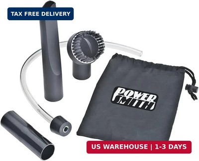 PowerSmith PAAC302 Ash Vacuum Deep Cleaning Kit with Crevice Tool, Brush Nozzle,
