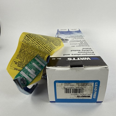 #ad #ad WATTS 3 4 LF40XL 150 210 3 4” Temperature Pressure Safety Relief Valve 0556016 $176.78