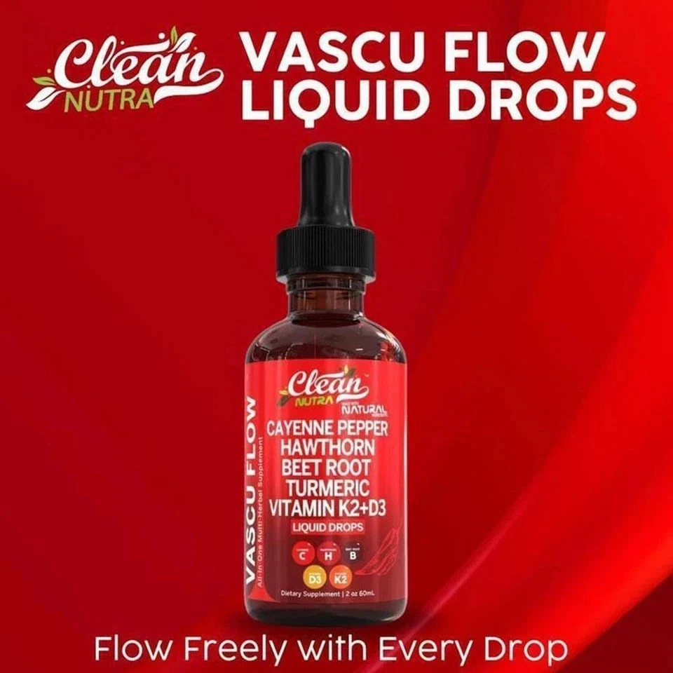 Paquete de 2 gotas líquidas de vitamina K2+D3 de raíz de remolacha espino pimienta de cayena 60 ml Foto 3 de 4