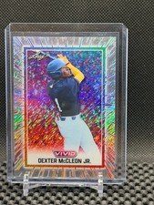 Dexter McCleon Jr. 2025 Leaf Vivid - Base Cool Gray   #1/1 Team USA 18U