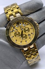 Amazing Versace Chronograph Date Indicator Quartz Analog Men's Wrist Watch