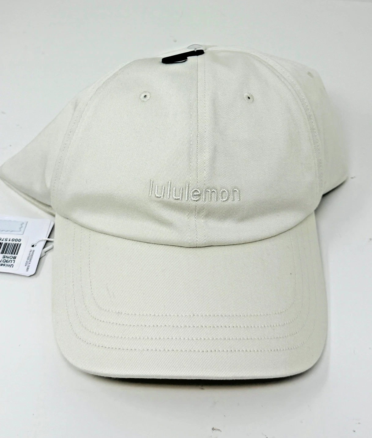 Lululemon Classic Unisex Ball Cap Size S/M Bone Wordmark