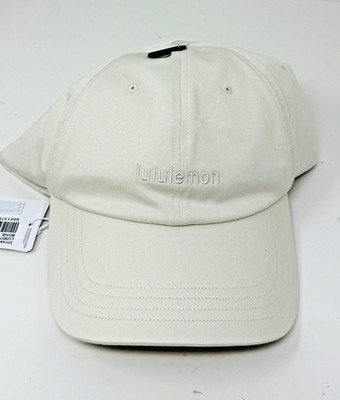 Lululemon Classic Unisex Ball Cap  Size S/M  Bone Wordmark