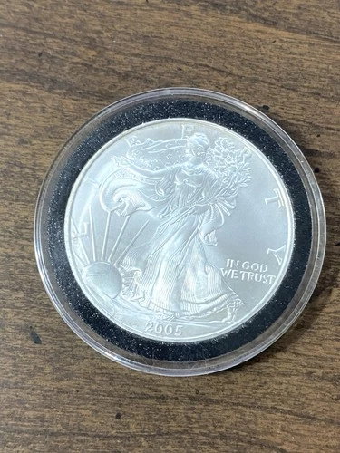 American Silver Eagle 1oz 2005 BU In Case Uncirculated