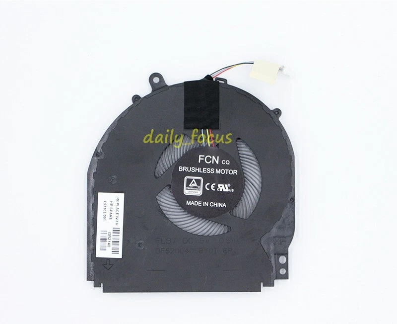 NEW HP Pavilion X360 14-DH 14M-DH 14M-DH0003DX L51102-001 CPU Cooling Fan - Image 4 of 4