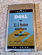 US Robotics 33.6 Megahertz Data Fax XJ4336 PC Modem Card