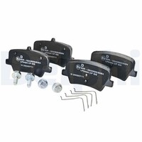 Delphi Bremsbelagsatz, Scheibenbremse LP3434 FüR Volvo