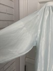 NWT Barbizon Cuddleskin Nightgown Long Embroidered Flowers Satin Pale Blue L — photo 7