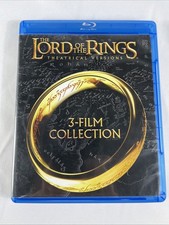The Lord of the Rings The Motion Picture Trilogy Blu-ray Disc, 2014 3-Disc Set