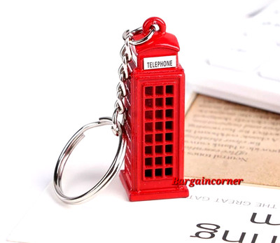 England London Souvenir Schlüsselanhänger (L1) Schlüsselring Geschenk Unikat Design 3D Schlüsselhalter