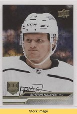 2023-24 Upper Deck Series 1 Speckled Foil Arthur Kaliyev #85 READ 19le