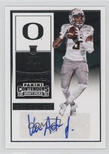 2016 Contenders Draft Picks College Ticket Blue Foil Vernon Adams Jr Auto 0f8