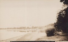 Along the Beach Kentmore Park Maryland MD RPPC Real Picture Postcard 1930s A2M