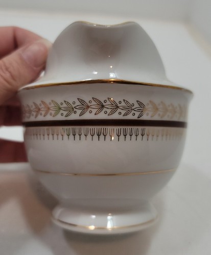 Vintage Harmony House Firelight Pattern Creamer & Sugar W/Lid Set - Picture 7 of 22