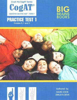 CogAT Cognitive Abilities Test  Form 7 : Practice Test 1 Grades K, 1 and 2, P...