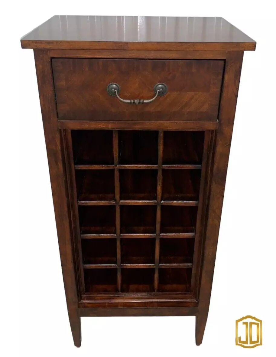Ethan allen wine cabinet clearance