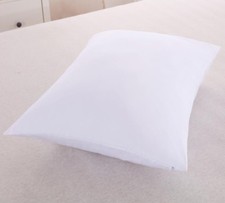 Premium Down Proof Pillow Protector 100 Cotton 400 Thread Count Pair 