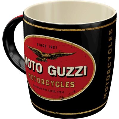 Nostalgic-Art - Ceramic Coffee Tea Mug Cup 11oz - Moto Guzzi Logo Motorcycles