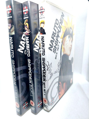 First 39 Episodes - Naruto Shippuden DVD Box Set Season 1  - Anime - Used -