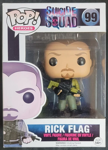 Funko Pop! Heroes DC Suicide Squad Rick Flag #99 Vinyl Figure