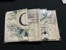 5X Artoid Mode Letter C Eucalyptus Table Runner Seasonal Kitchen Dining Table