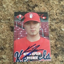 Kevin Jepsen Signed 2004 Midwest League All Star Set Auto Los Angeles Angels