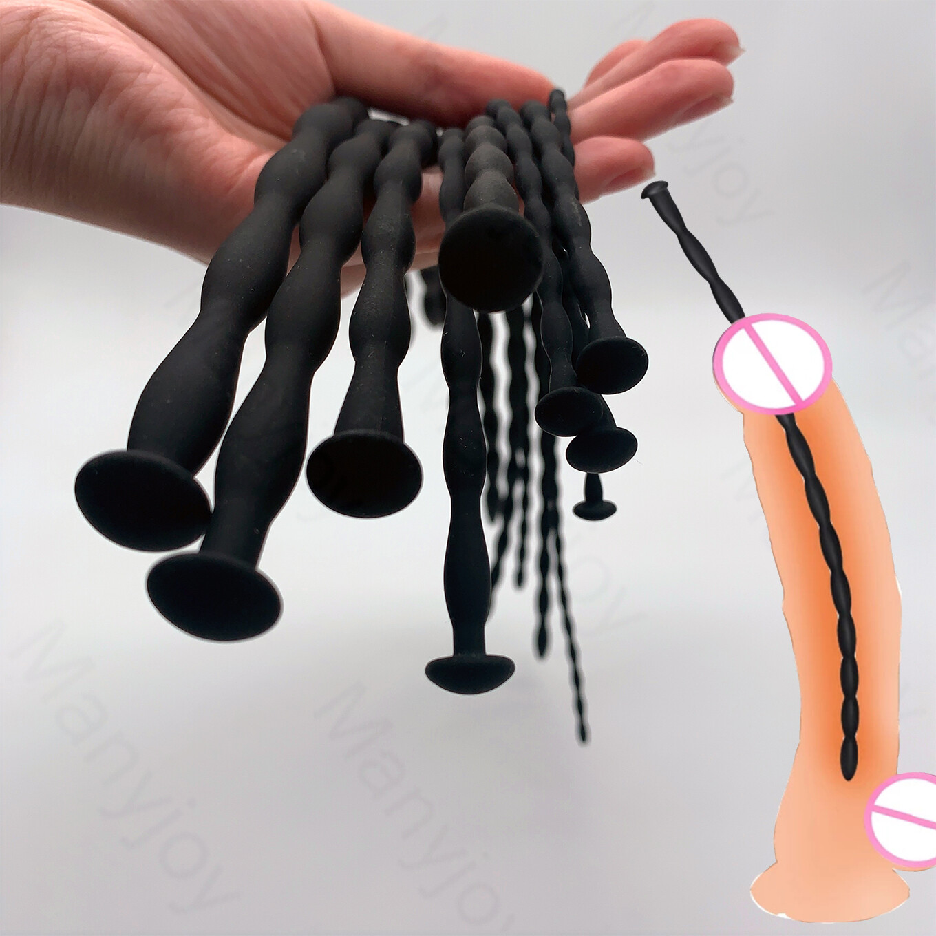 flexible-male-sound-silicone-penis-plug-multi-bead-stretcher-plug-set