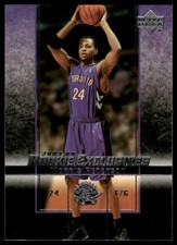 2003-04 Upper Deck Rookie Exclusives #55 Morris Peterson Toronto Raptors