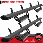 For 24-26 Toyota Tacoma Double/Crew Cab Drop BCTA Running Board BLK Side Step