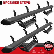 For 24-26 Toyota Tacoma Double/Crew Cab Drop BCTA Running Board BLK Side Step