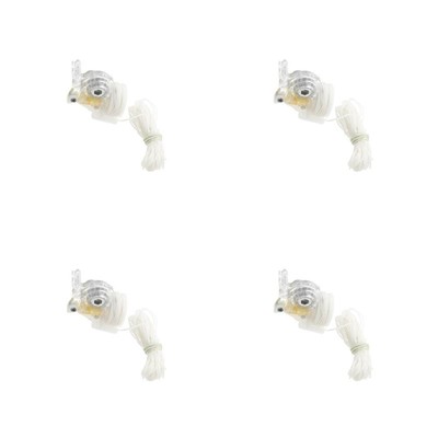  4pcs Low -Profil -Kabel -Neigungsmechanismus Horizontale Jalousien Kabel