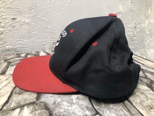 Vintage Drew Pearson NBA CHICAGO BULLS Basketball Snapback Youth Size Hat USED - Picture 4 of 10