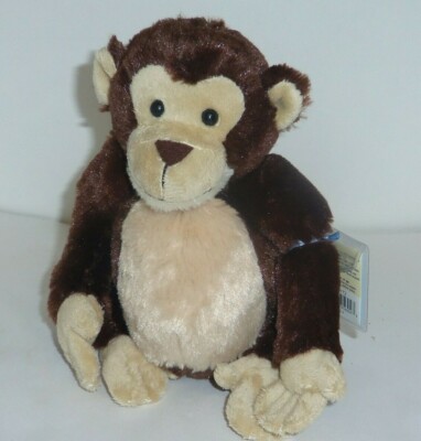 Chimpanzee Monkey 9'' Webkinz monkey with sealed unused code MWMT new HM172
