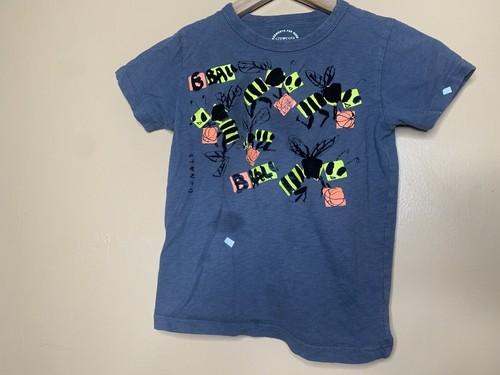 Crewcuts Niños Talla 6-7 Cuello Redondo Gris Manga Corta Abeja - Imagen 4 de 12