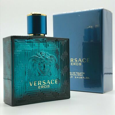 Versace Eros Men Cologne Spary 3.4 oz 100 ml New In Box